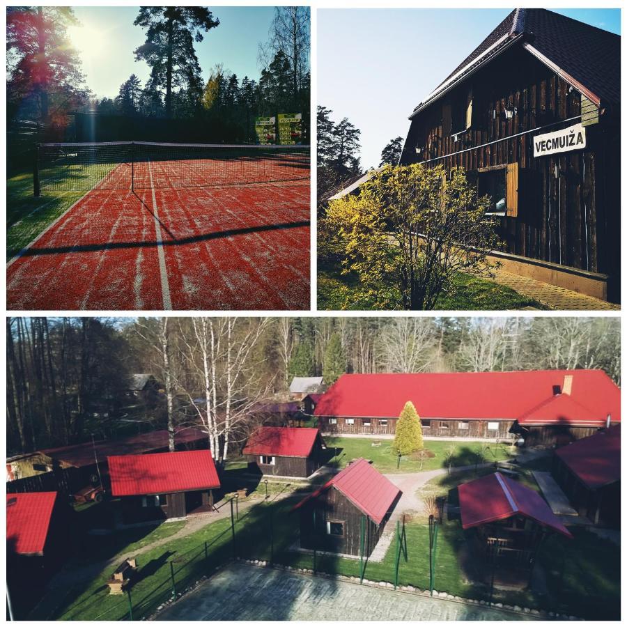 Viesu Nams Vecmuiza Hotell Tūja Exteriör bild